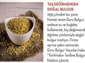 Taş Değirmenden Doğal Bulgur