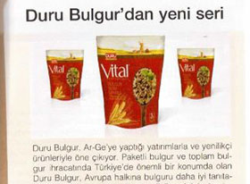 Duru Bulgur'dan Yeni Seri