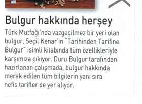 Bulgur Hakkında Herşey...