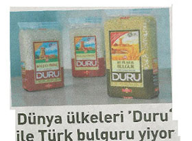 Dünya Ülkeleri DURU ile Türk Bulguru Yiyor!