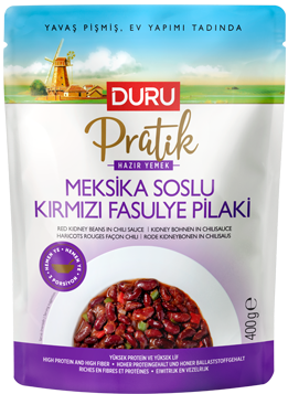 Duru Pratik Meksika Soslu Kırmızı Fasulye Pilaki