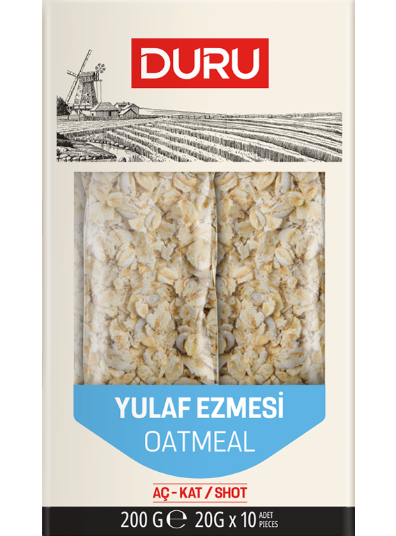Duru Yulaf Ezmesi Aç-Kat